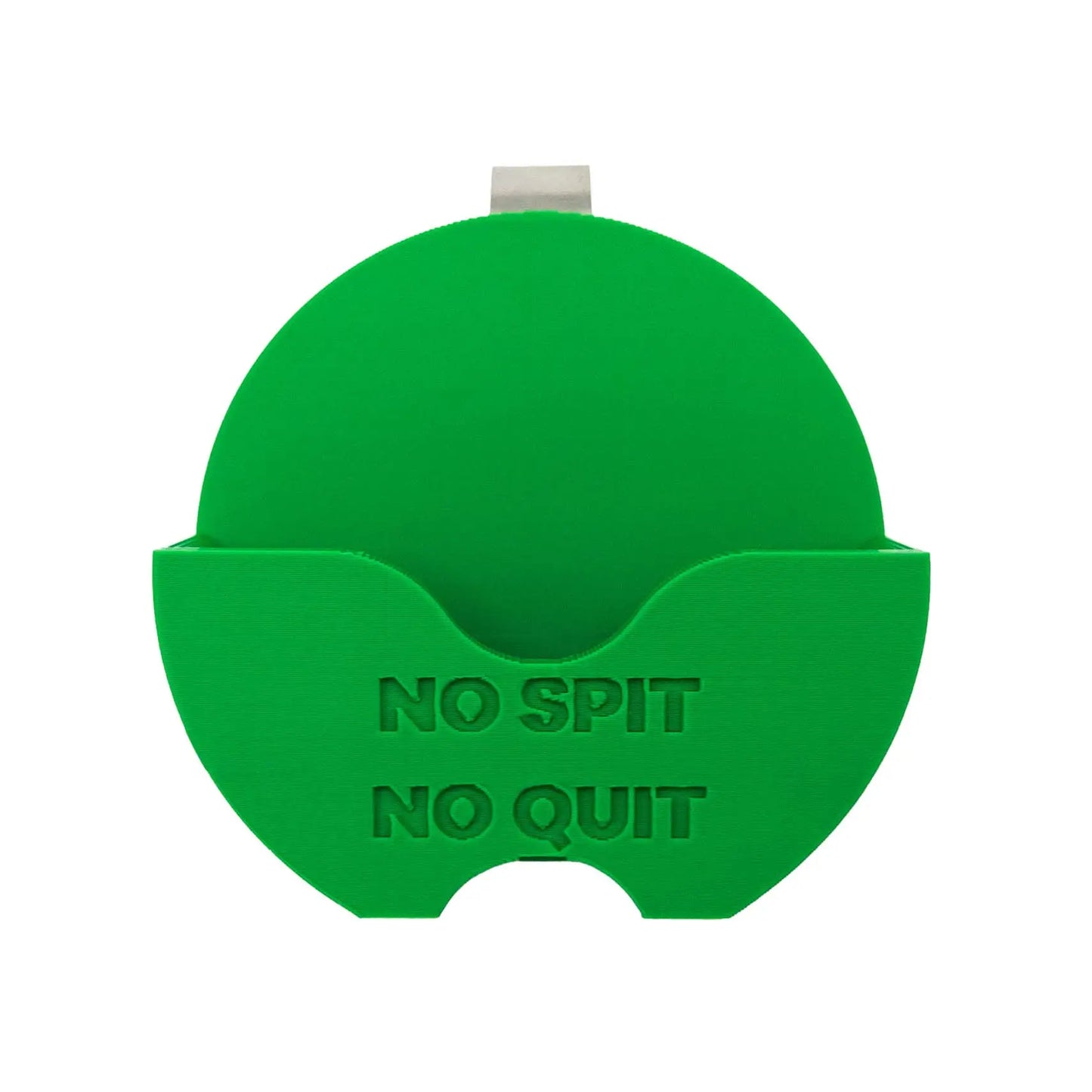 "No Spit No Quit Visor Clip