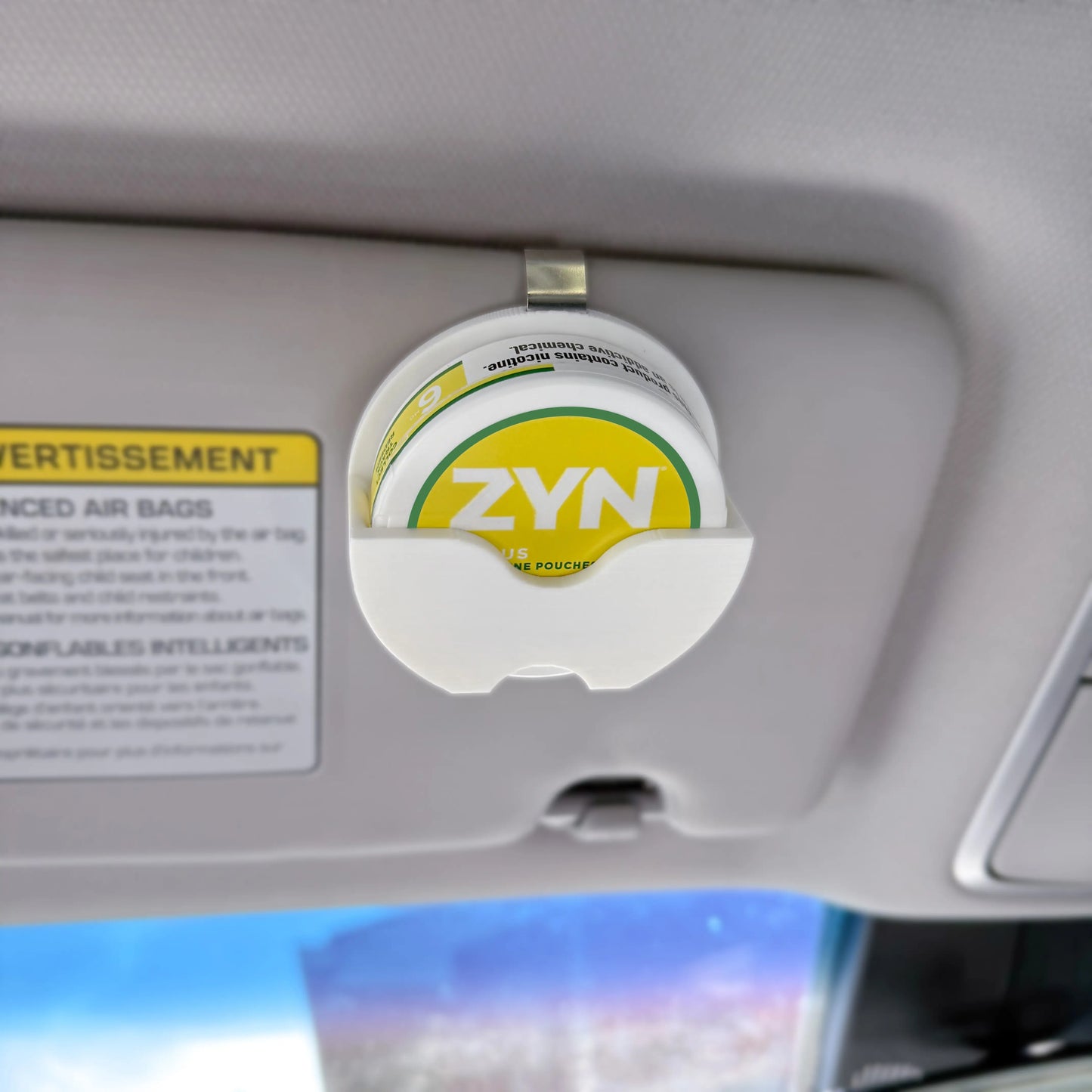 Blank Visor Clip