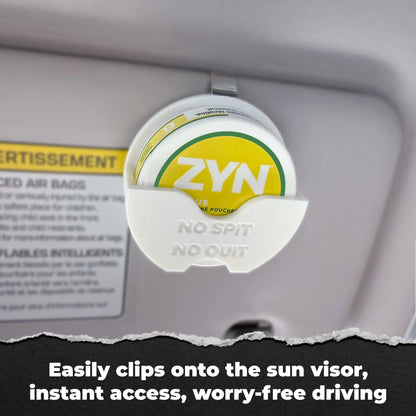 "No Spit No Quit Visor Clip