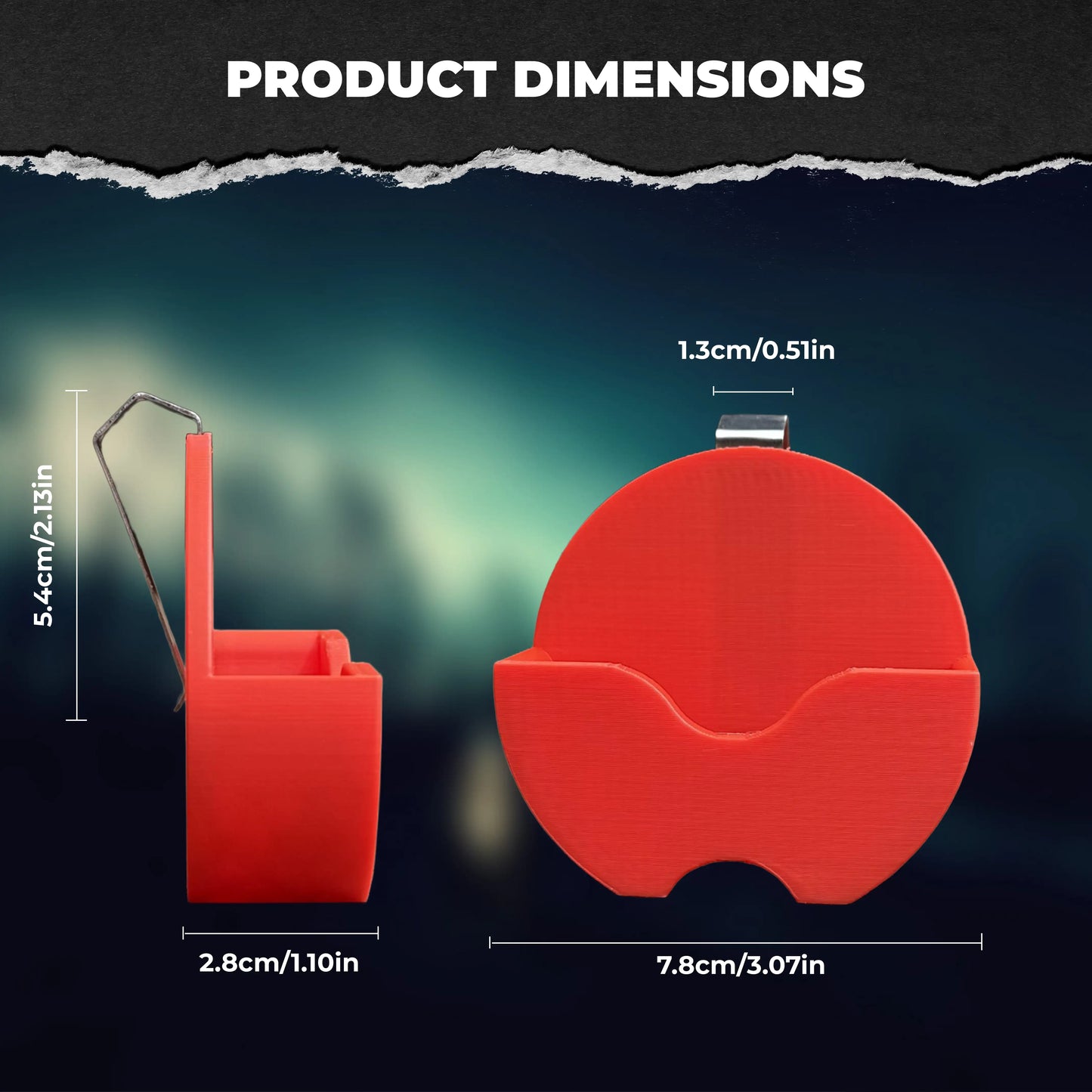 "Lip Pillows" Visor Clip
